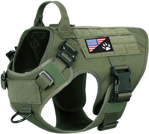 Tactical Dog Vest Harness – Military K9 Dog Training Vest – US Working Dog - Picture 12 of 16