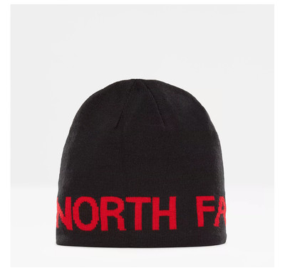 the north face red beanie