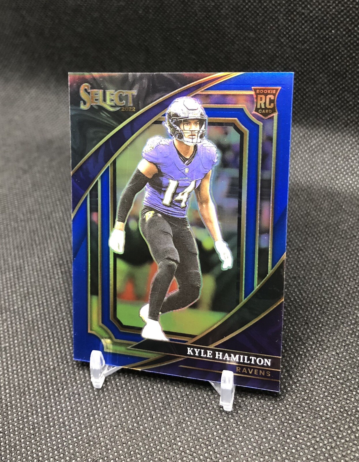 2022 Select Kyle Hamilton /99 BLUE PRIZM SUITE LEVEL SP Rookie Card No. 336 📈📈