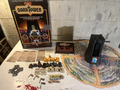 DARK TOWER ELECTRONIC FANTASY GAME MILTON BRADLEY 1981 BOXED NOT COMPLETE