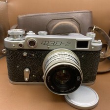   FED-2  Film Camera USSR Vintage, 35 mm. Lens Industar-26M, 2.8/50  647974