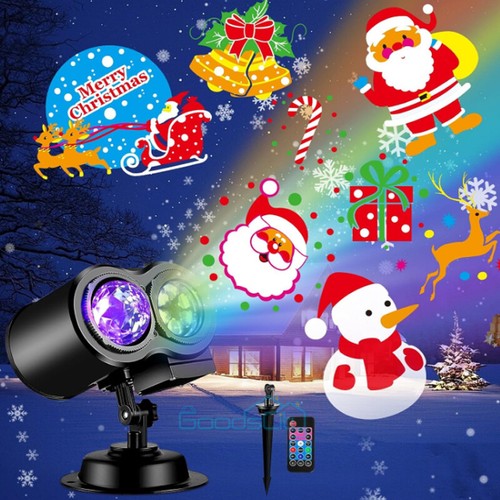 Christmas Light Projector Farmhouse Decor Laser Lights with Remote Control US - Picture 2 of 31