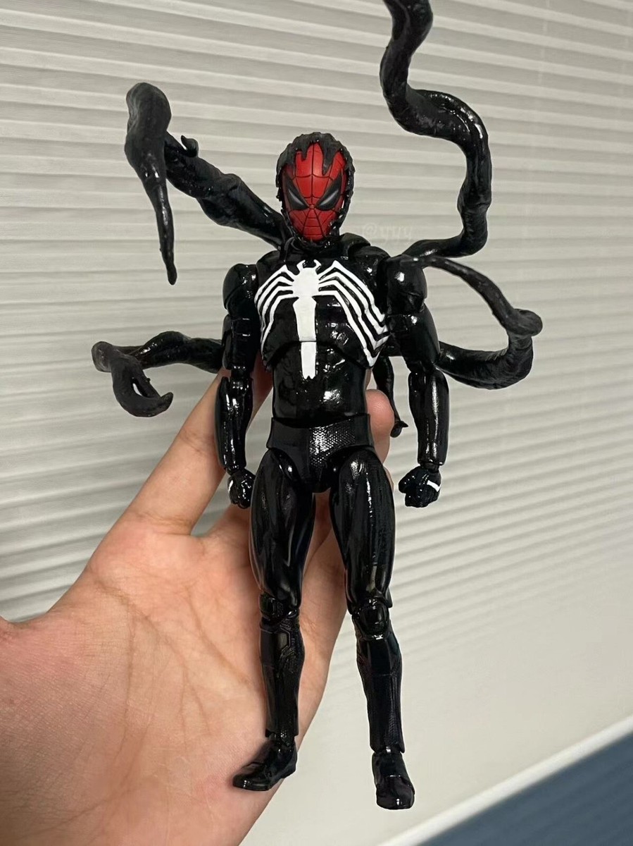 custom ct toys shf spiderman venom （china version joint