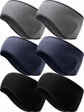 Polar Fleece Ear Warmer Headband Winter Running Earmuffs Headbands for Men Women