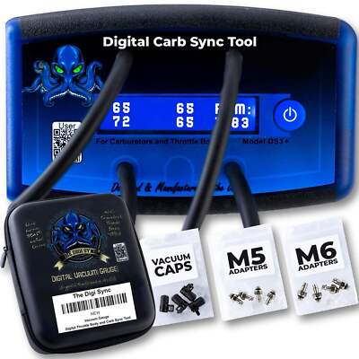 Digi Sync 4 Vergaser & Kraftstoffeinspritzung Synchrontester