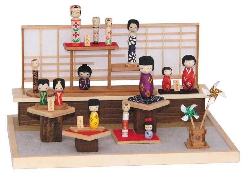 Kit Construction Maison Poupée Miniature Japonaise 1:12 - Couloir Traditionnel - NEUF