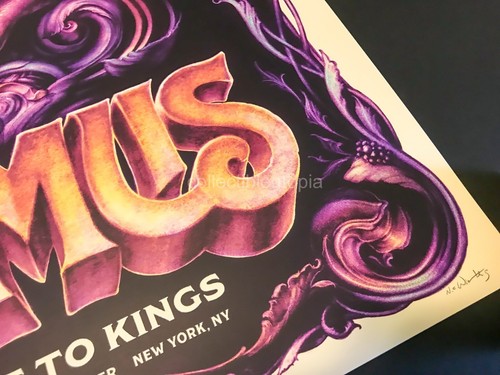 NC Winters Primus New York Tribute to the Kings Show Ed Gig Kunstdruck Poster - Bild 12 von 12