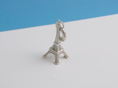 Tiffany \u0026 Co Silver Eiffel Tower Charm 