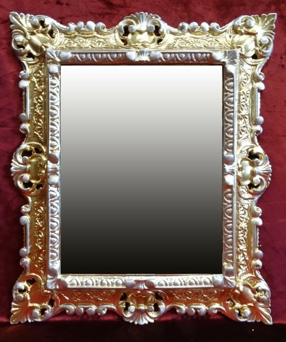 Lilla Specchio Muro Repro 45x38CM Antico Barocco Repliche Rettangolare IN Stile - Bild 99 von 167