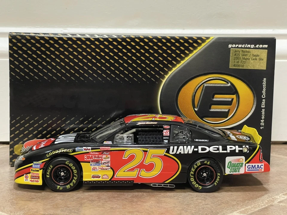 Chevrolet Monte Carlo 2001 Jerry Nadeau UAW Delphi Action Elite 1/24 597/720 Foto 4 de 4