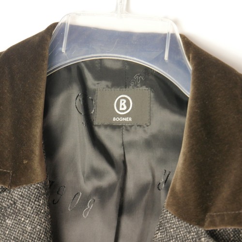 Bogner Damen Blazer Mantel Jacke US 10 Grau Langarm Schurwolle - Bild 3 von 12