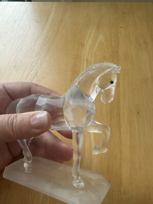 Swarovski Crystal Arabian Stallion Horse Retired MINT 7612 for