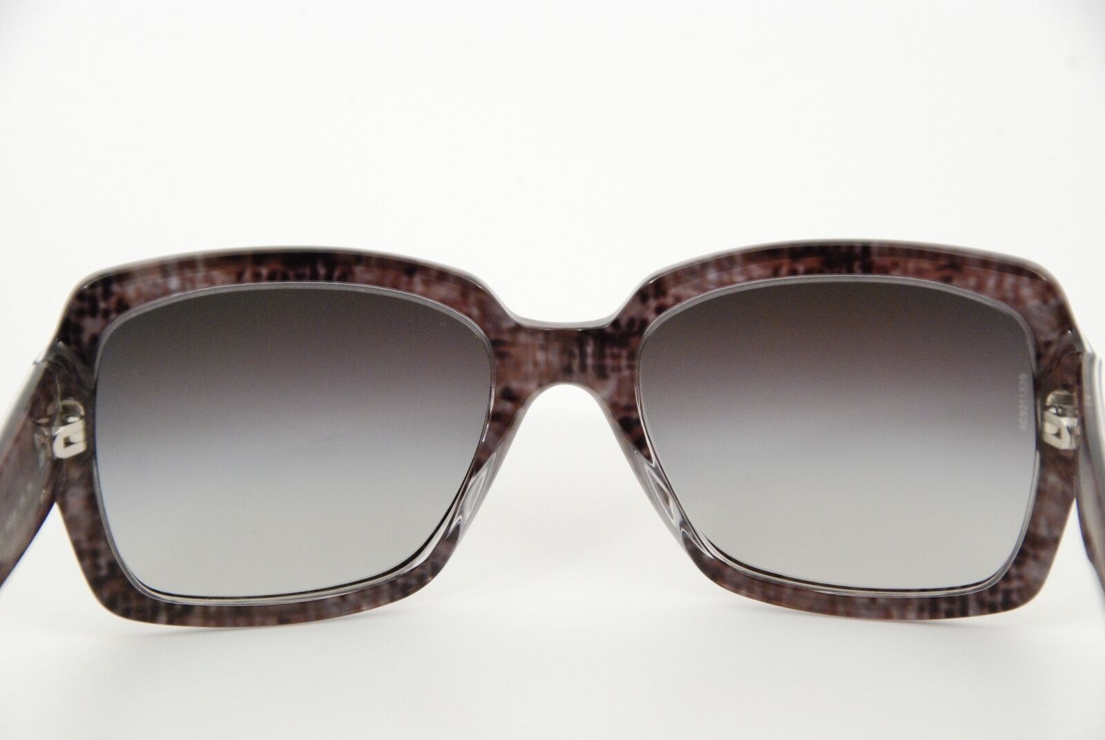 Chanel Oversized Square Sunglasses Tweed Gray 1741903