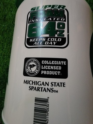Vintage Michigan State Spartans 64 Unzen Becher Superschaum isoliert Whirley USA Slurpee - Bild 2 von 5