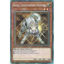 RA02-EN003 Ryko, Lightsworn Hunter Collector's Rare 1st Edition YuGiOh