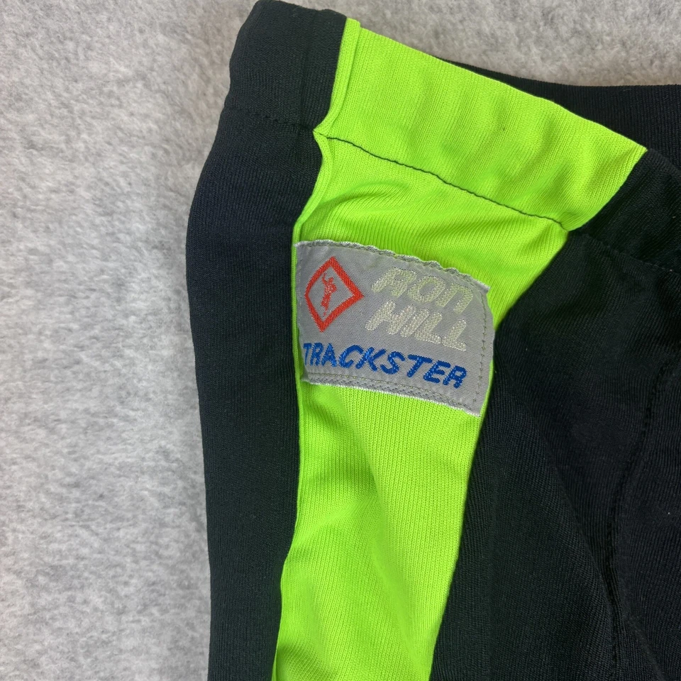 Ronhill Classic Mujer Running Trackster Negro Verde Neón Con Estribos Inglaterra Foto 2 de 4