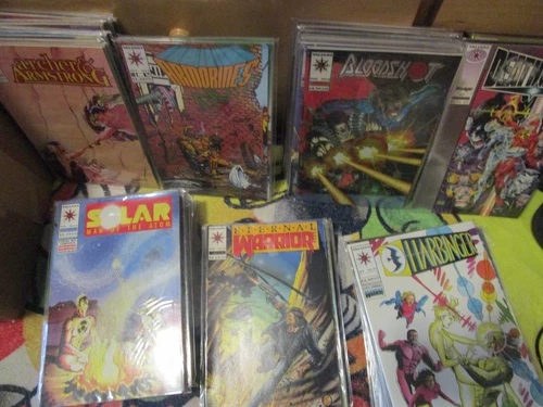 Valiant comics select a title S to X