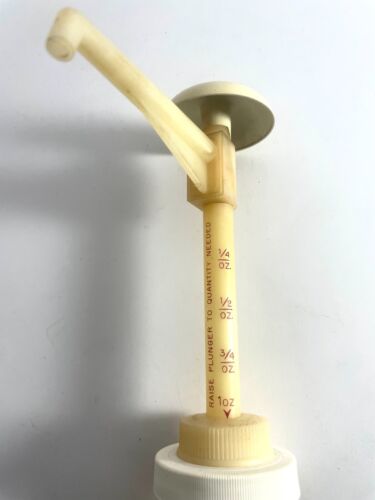 Vintage 1970’s Smirnoff Vodka Vintage Glas leere Display Flasche mit Pumpe 21” - Bild 2 von 5