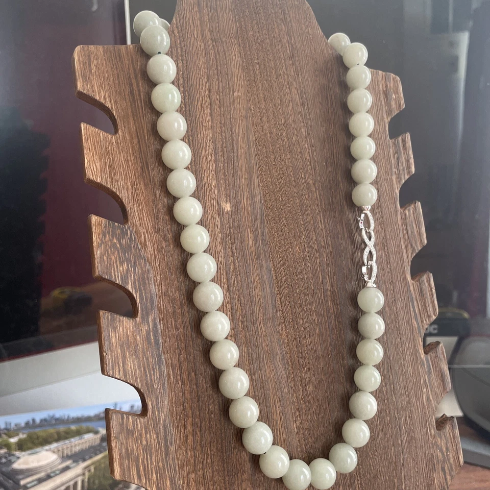 Natural Aventurine Quartzite Handmade Beaded Necklace - Изображение 2 из 4
