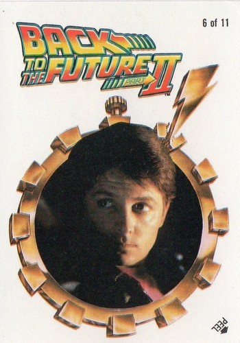 Tarjetas coleccionables individuales de Regreso al futuro (película) 1989 a la venta - Imagen 64 de 67