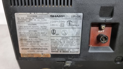 Stereo TV Boombox Sharp 10P-18G - Foto 17 di 22
