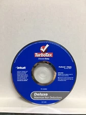 Turbo Tax Deluxe Federal & State Return Software for PC 2007 New Unused No Box