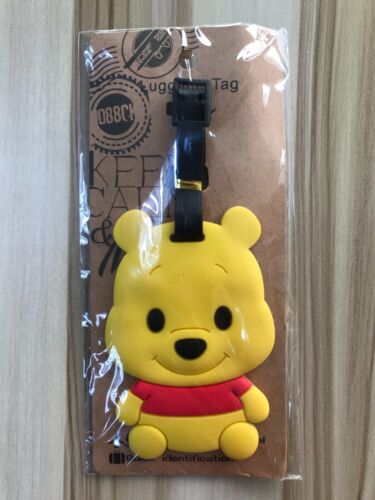 Stitch Hello kitty Koala Yellow duck cartoons Travel Luggage Tag Name Label - Picture 18 of 18