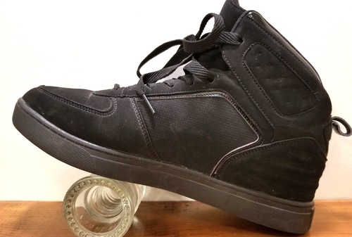 US Polo Assn Men's High Top Sneakers Sz 9 M Black Athletic shoes 217354A48 - Picture 2 of 9
