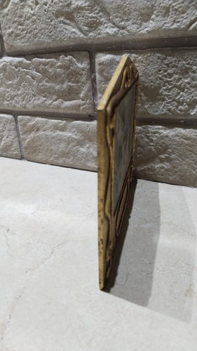 Antique Picture Of Good Friday Jesus Hold Cross Jerusalem Pain Crown Of Thorns - Picture 4 of 4