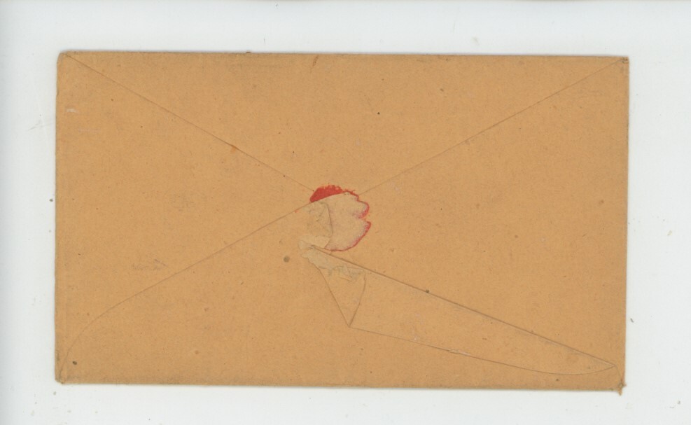 Mr Fancy Cancel Stampless Washington DC Tiffin Ohio Ltr 1850 Cvr 2350