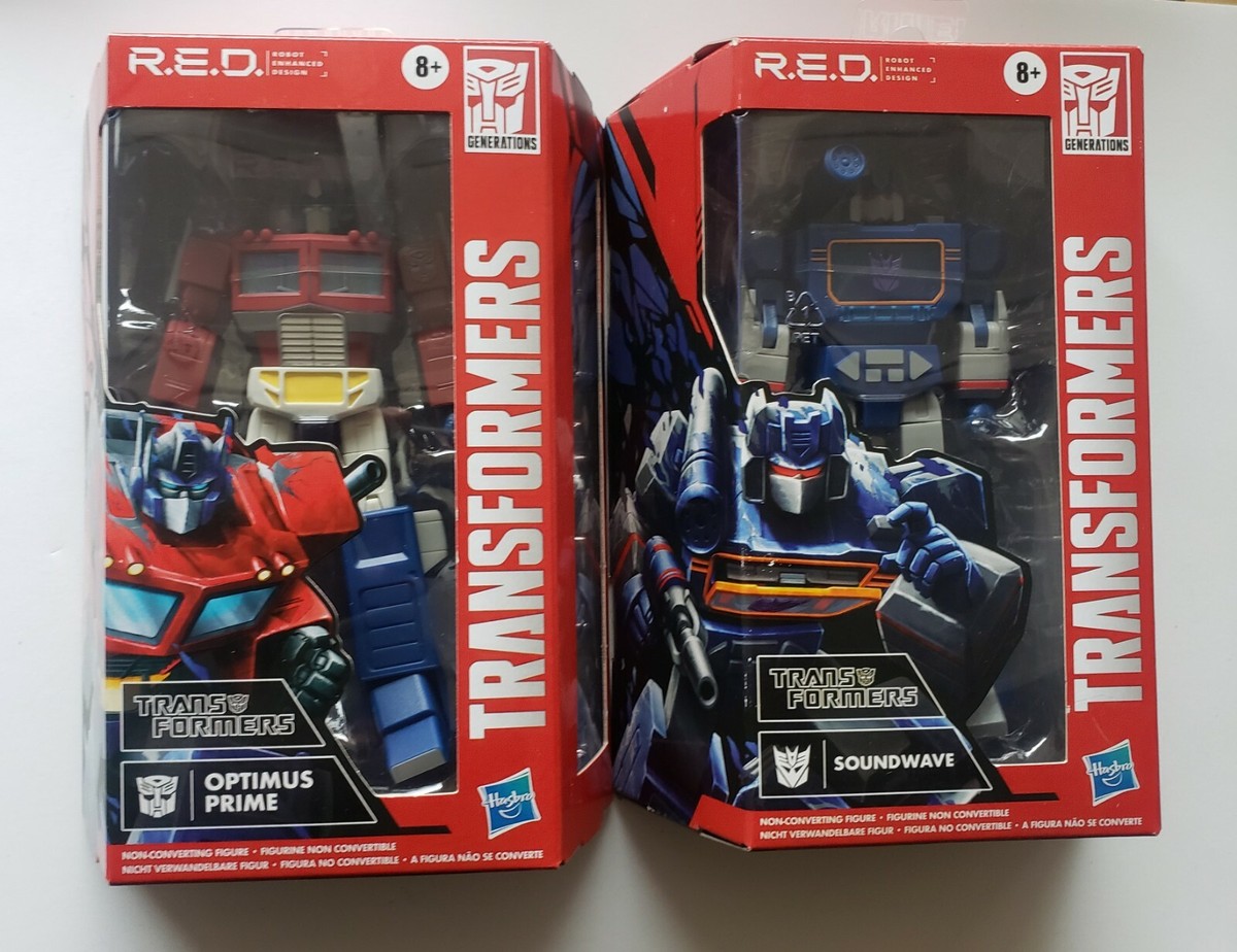 Transformers Series Walmart G1 Optimus Prime Sound Wave lot  of