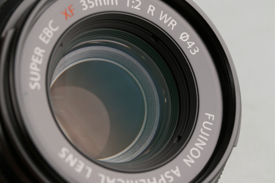 FUJIFILM SUPER EBC XF35㎜/2 R WR Amazon.com : Fujifilm XF 35mm F/2 R WR Lens (Black) with