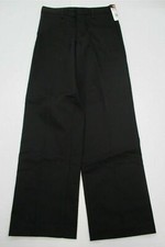 new DICKIES Pants Boy's Size 18 Scotchgard Uniform School Wear Flat Black