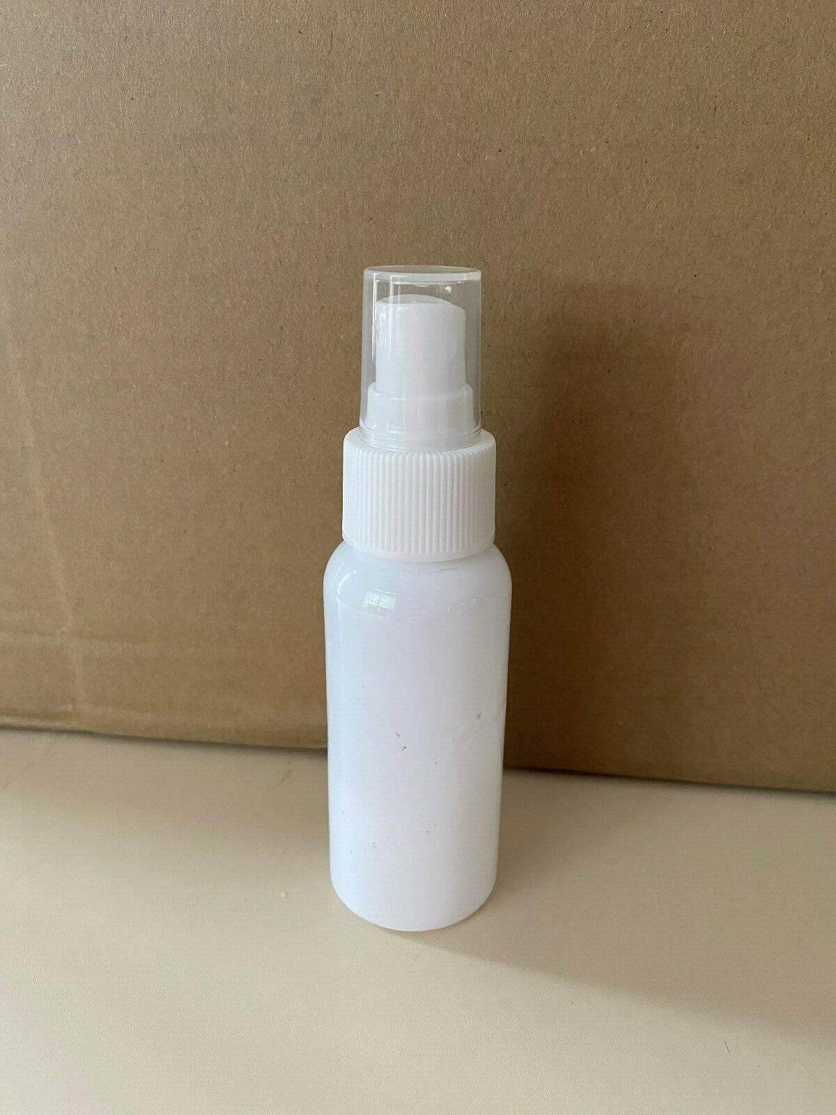 2 oz. White Cosmo Round PET Sale item Plastic Bottle 10 Travel Spray Empty Sales for sale