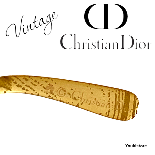 CHRISTIAN DIOR occhiali da vista 2450 40 RARE VINTAGE 80s eyewear M.in Germany - Foto 11 di 12