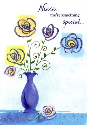 SPECIAL THOUGHTS Niece, You're Something Special - Birthday Greeting Card - 2044A