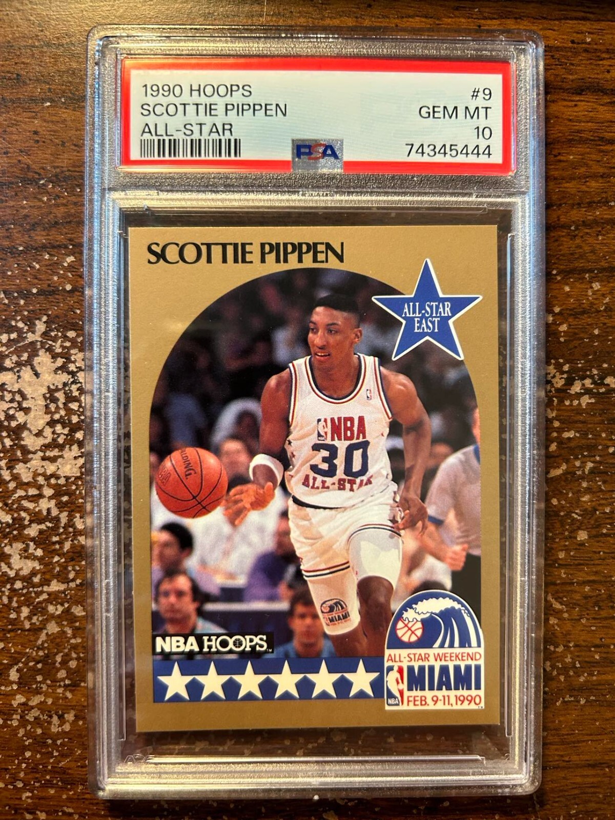 Scottie Pippen, All-Star #9 - 1990 Hoops - PSA 10 GEM MT
