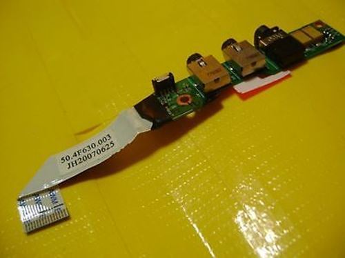 Placa de audio HP DV2000 DV2315NR con cable 554F602001G - Imagen 3 de 3