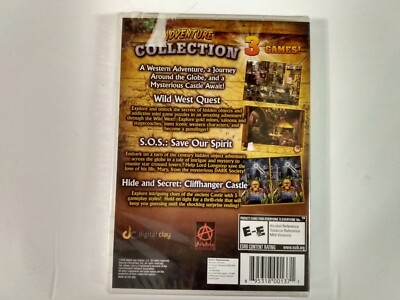  Adventure Collection 3- Game Computer CD-Rom 2010 Brand New