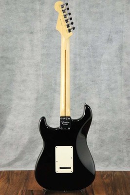 Fender American Standard Stratocaster Black Electric guitar w/soft case F/S