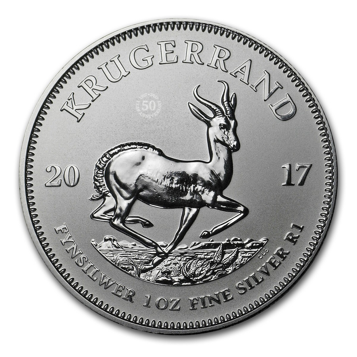 2017 South Africa 1 oz Silver Krugerrand Premium BU | eBay
