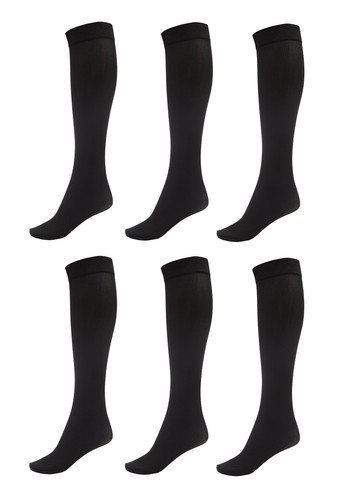 DARESAY Damen Hosensocken Komfortband dehnbar Elasthan blickdicht - 6er Pack - Bild 38 von 60
