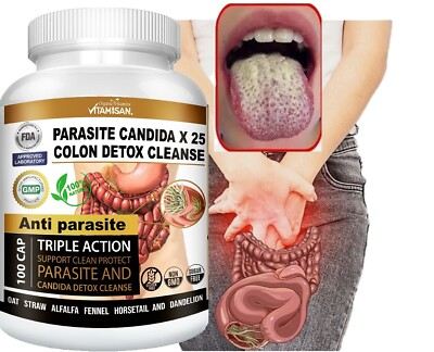 #ad Parasite Killer ANTIPARASITE COMPLEX Natural Gut Health Support 1 Bottle $13.65