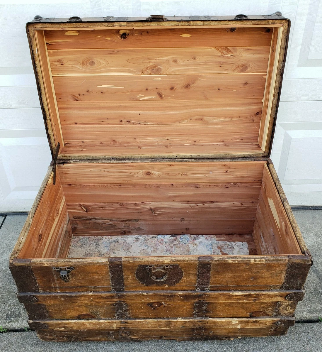 New/Old Steamer Trunk