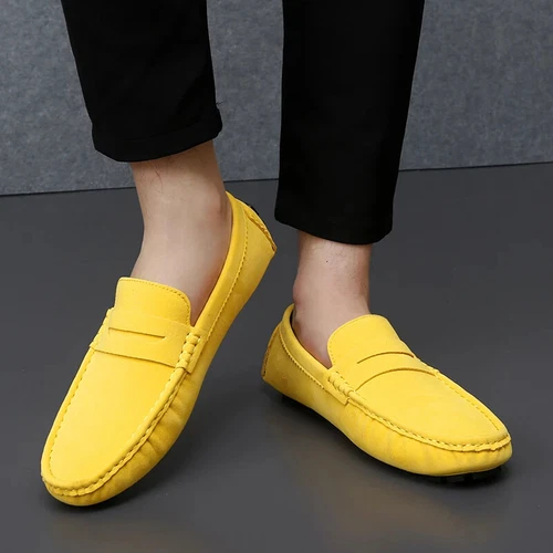 Loafers Women Boys Driving Shoes Moccasins Flats Designer Mens Loafers Pink - Bild 5 von 37