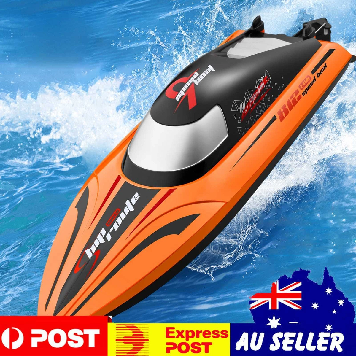 2.4GHz RC Boat Dual Motors RC Boats Water Toy for Adults Kid