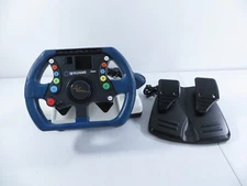 Williams F1 Team JoyTech JS-507 Playstation 2 PS2 Racing Wheel & Pedals READ