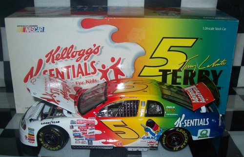 TERRY LABONTE #5 K-SENTIALS 1999 1/24 NASCAR ACTION DIECAST AUTO 8,004 HERGESTELLT