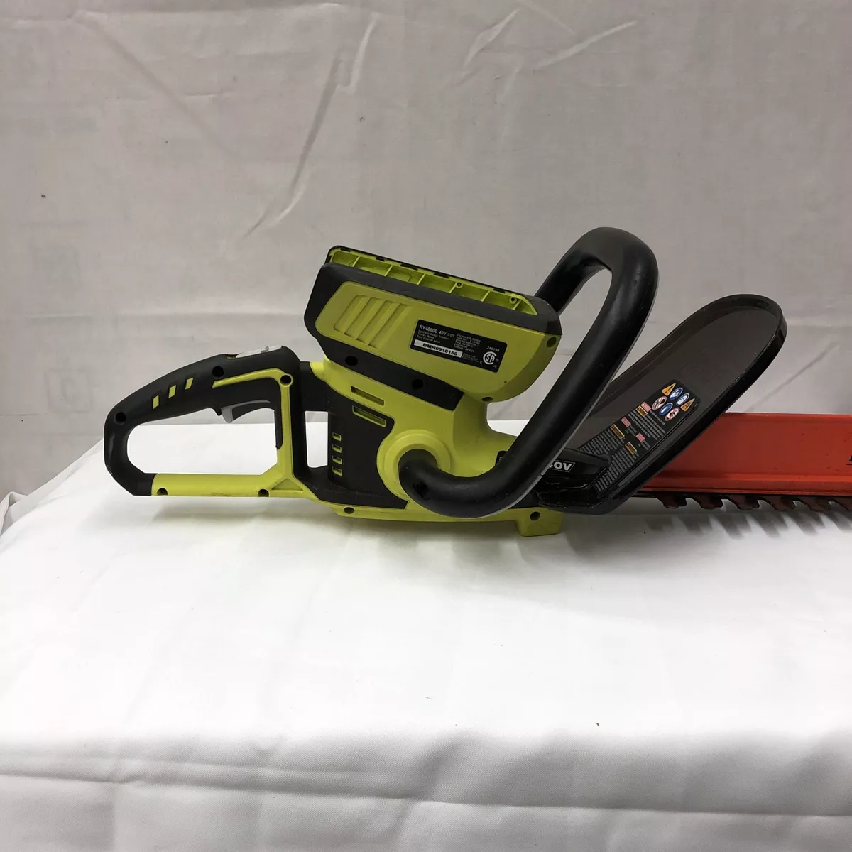 Ryobi 40V Cordless Hedge Trimmer With Sweep Model RT40600 TOOL