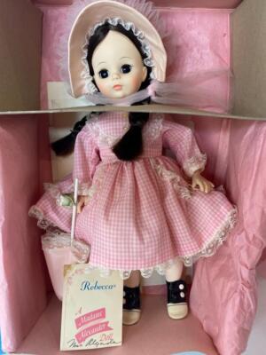 Madame Alexander 1981 REBECCA Doll Signed, Orig Provenance Disneyland Hotel, NIB